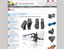 Tablet Screenshot of cokhitrunghieu.com.vn